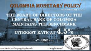 colombia monetary policy-24 june 2015-meghal